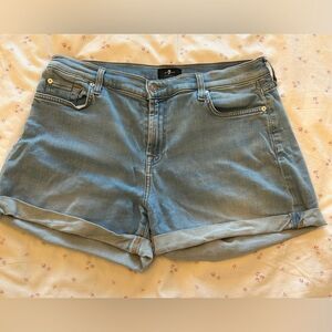 7 For All Mankind Denim Shorts Size 31
